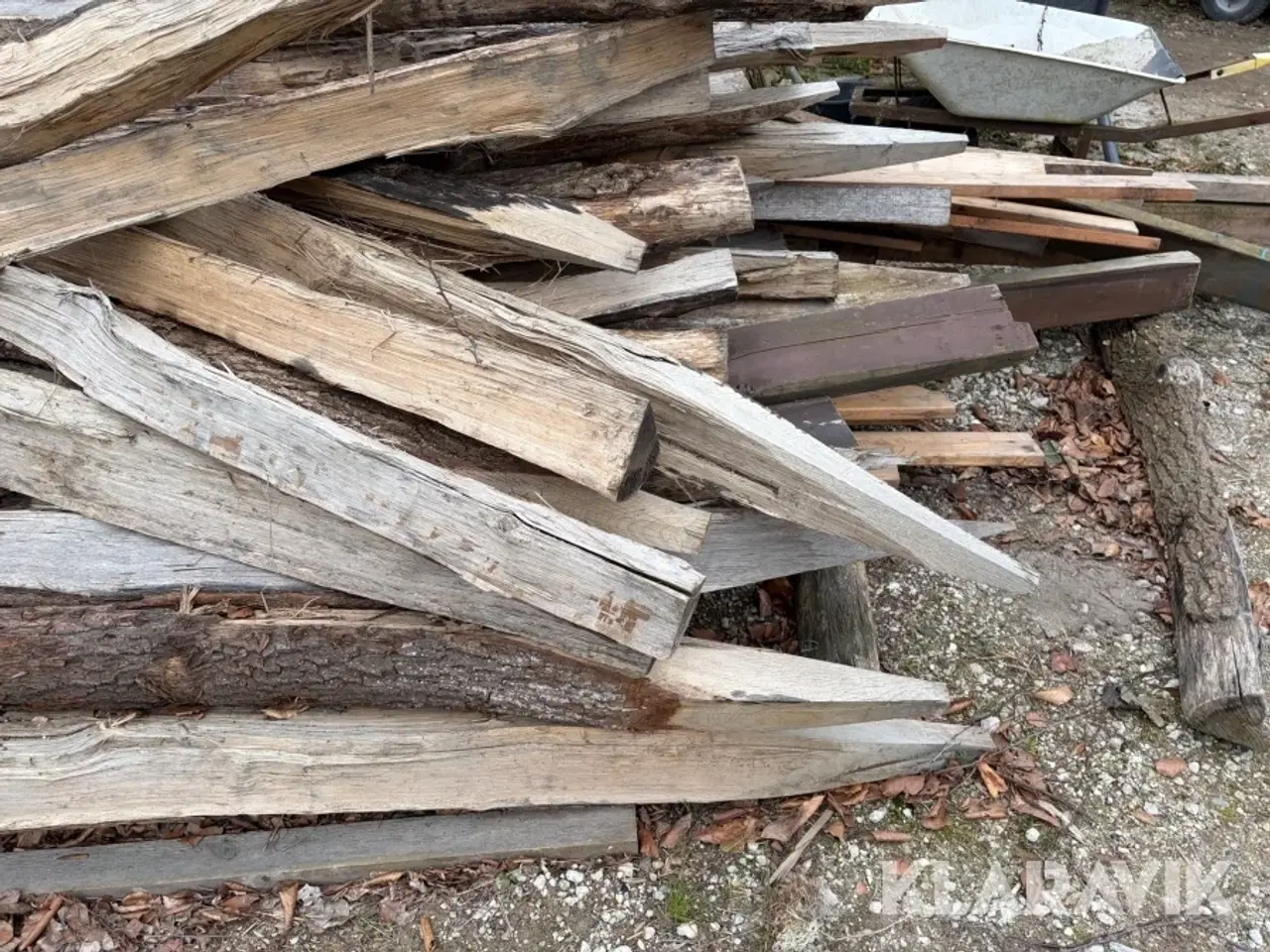 Billede 7 - Hegnspæle Egetræ kvarte - 40 styk