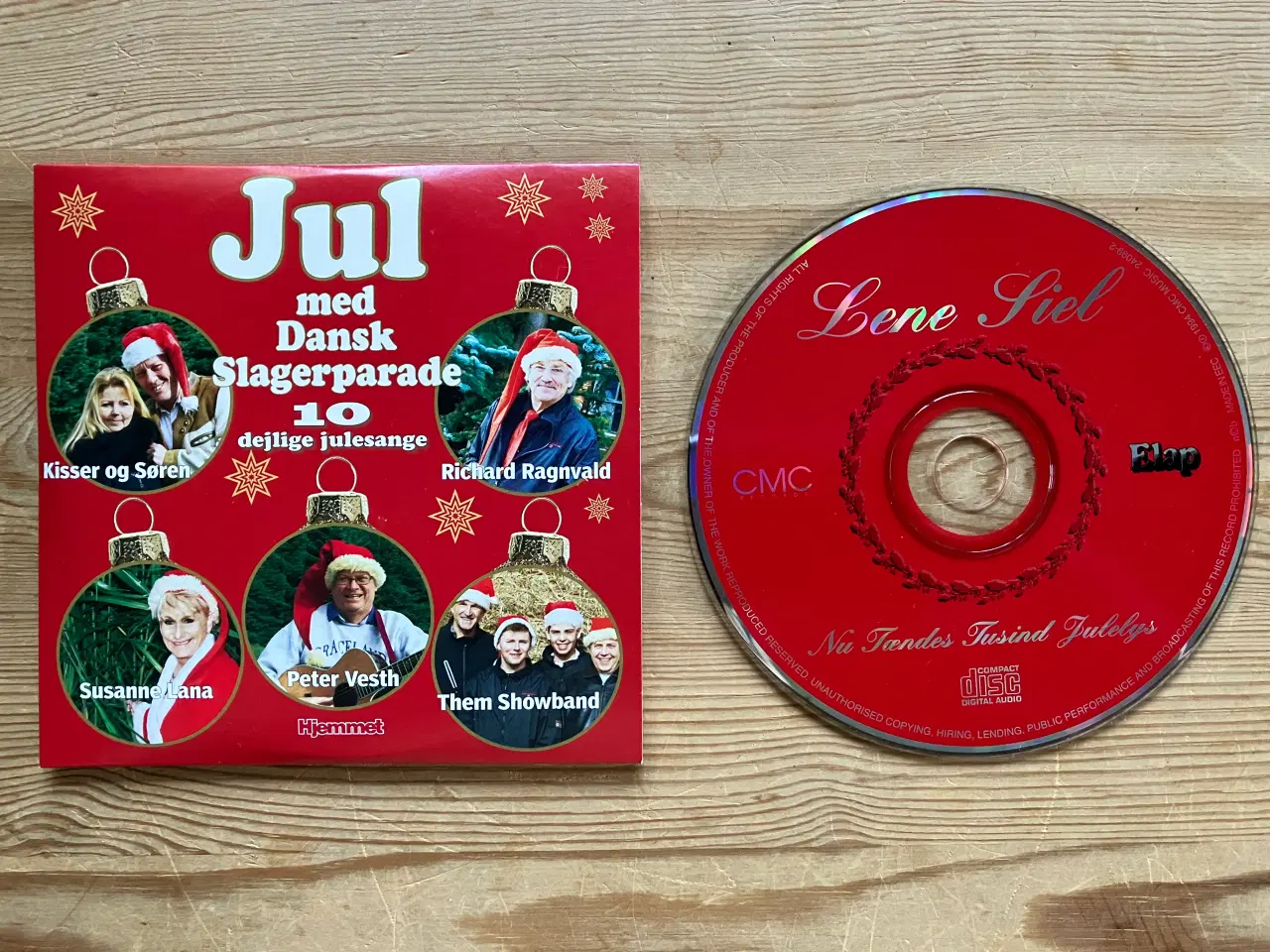 Billede 1 - CD'er: Jule CD'er m/Lene Siel + Dansk Slagerparade