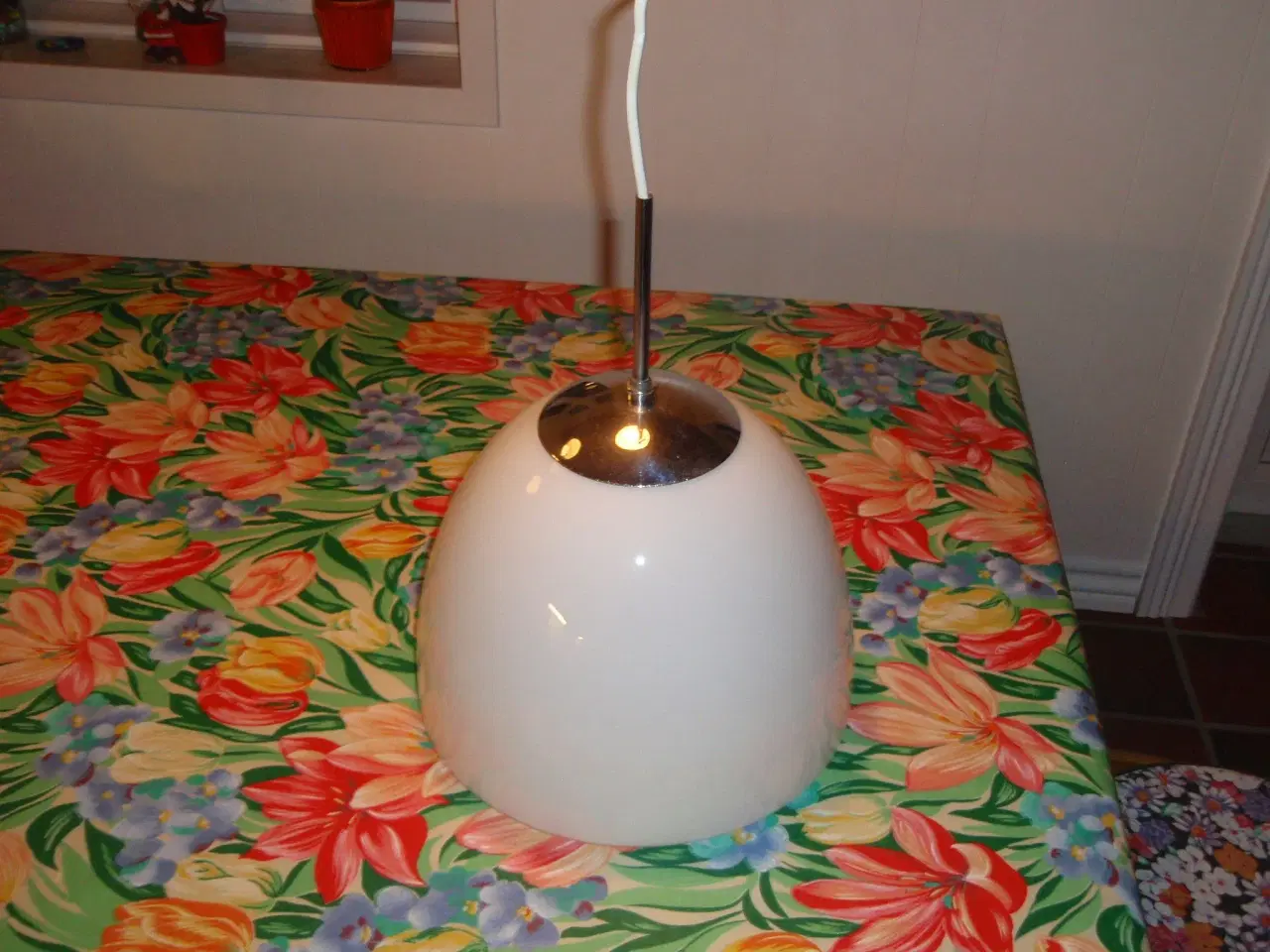 Billede 1 - Hvid loftlampe