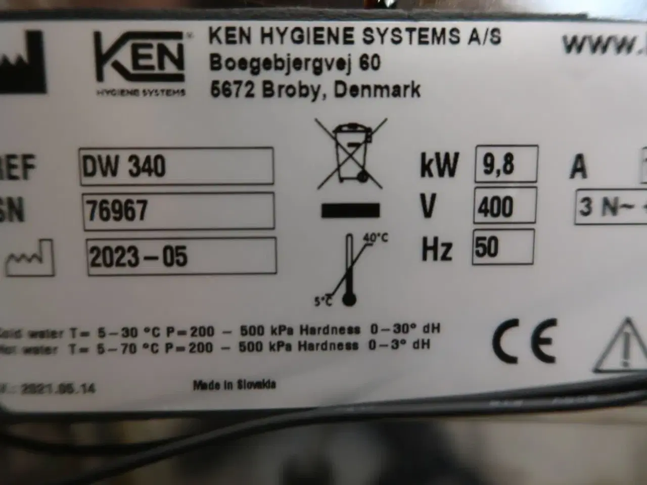 Billede 6 - Opvaskemaskine KEN DW 340 (IKKE KOMPLET)