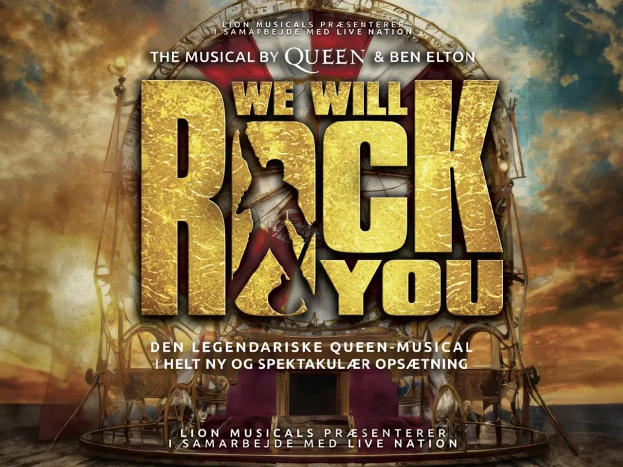 Billede 1 - 4stk Billetter til WILL ROCK YOU MUSICAL