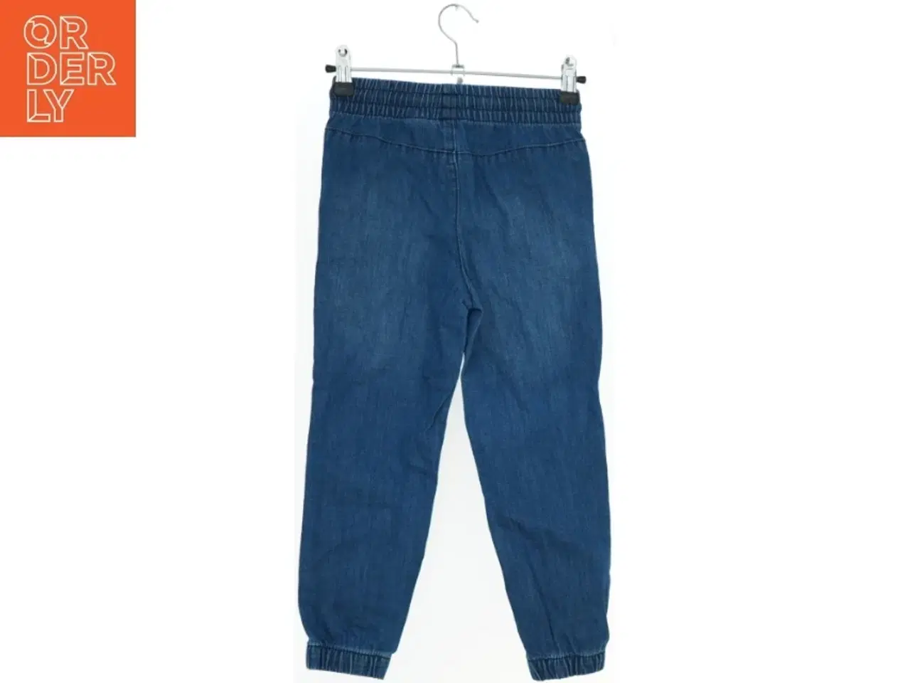Billede 2 - Blå joggers/jeans fra H&M  (str. 116)