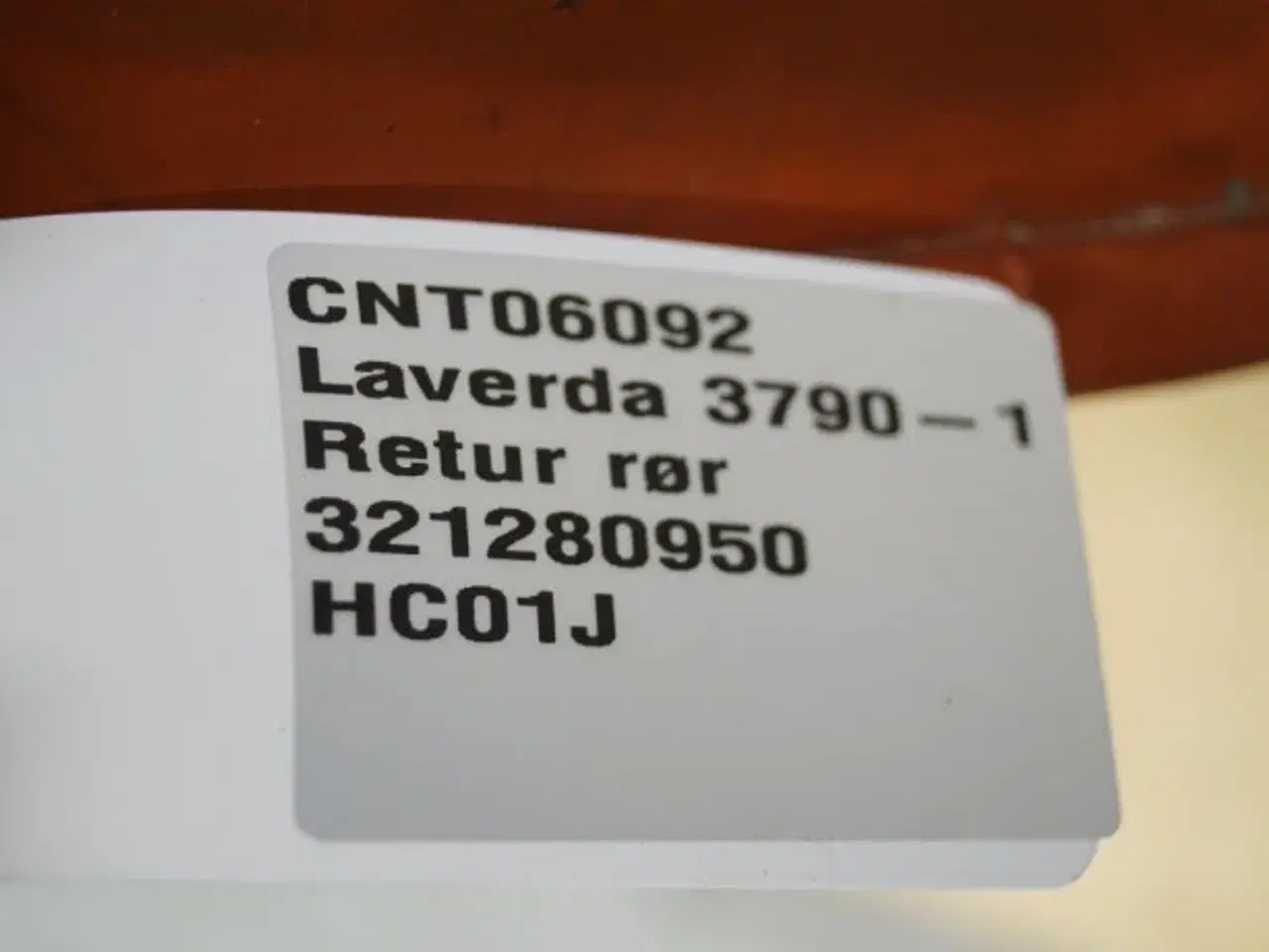 Billede 19 - Laverda 3790 Retur Rør 321280950