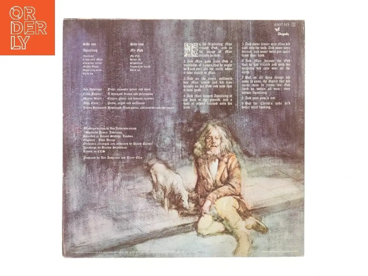 Billede 2 - Jehro Tull Aqualung album LP