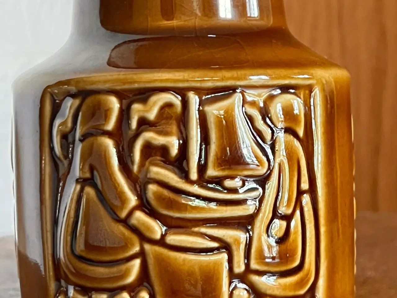 Billede 1 - Smuk Michael Andersen vase – Bornholmsk keramik