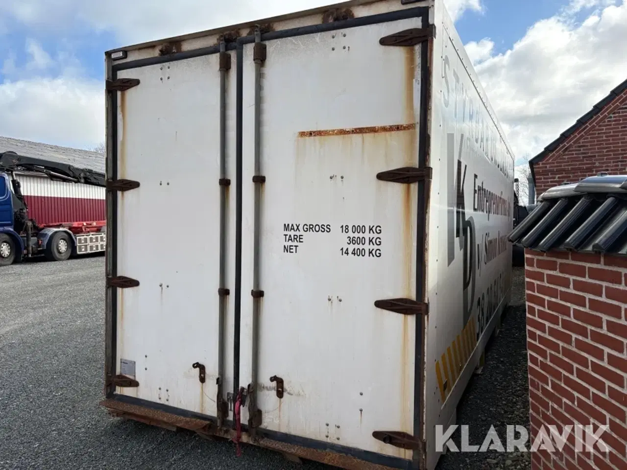 Billede 5 - Veksellad med container lås Finsam