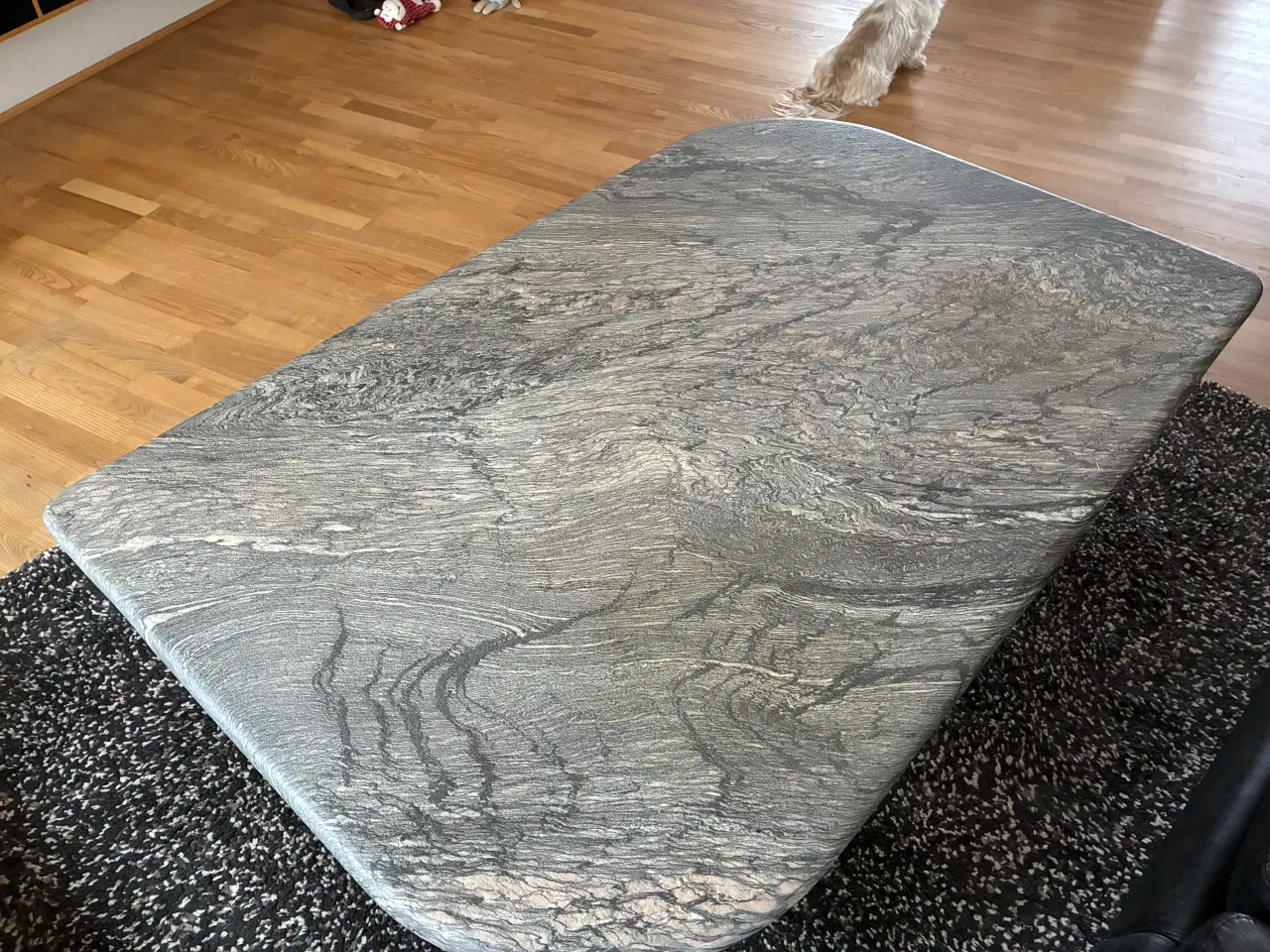 Billede 3 - Granit plade med træ underdel