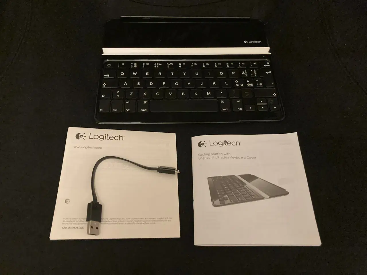 Billede 1 - Logitech ultrathin keyboard cover, tastatur iPad 