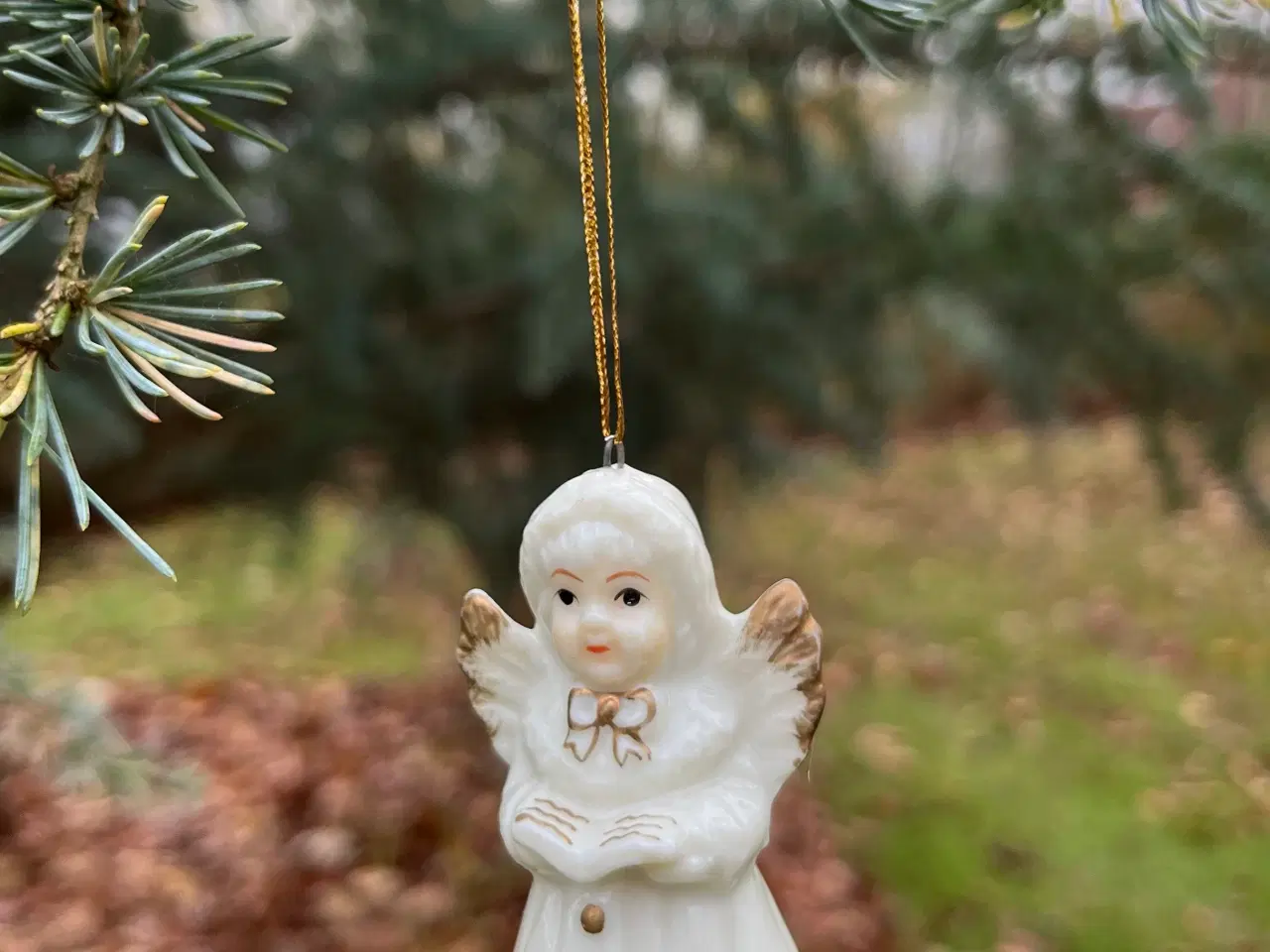 Billede 4 - Charmerende Vintage Engle i Porcelæn (4 stk.)