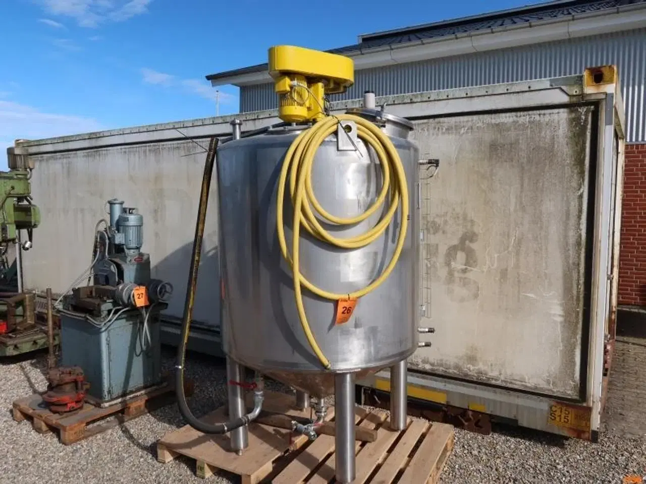 Billede 1 - RUSTFRI TANK med