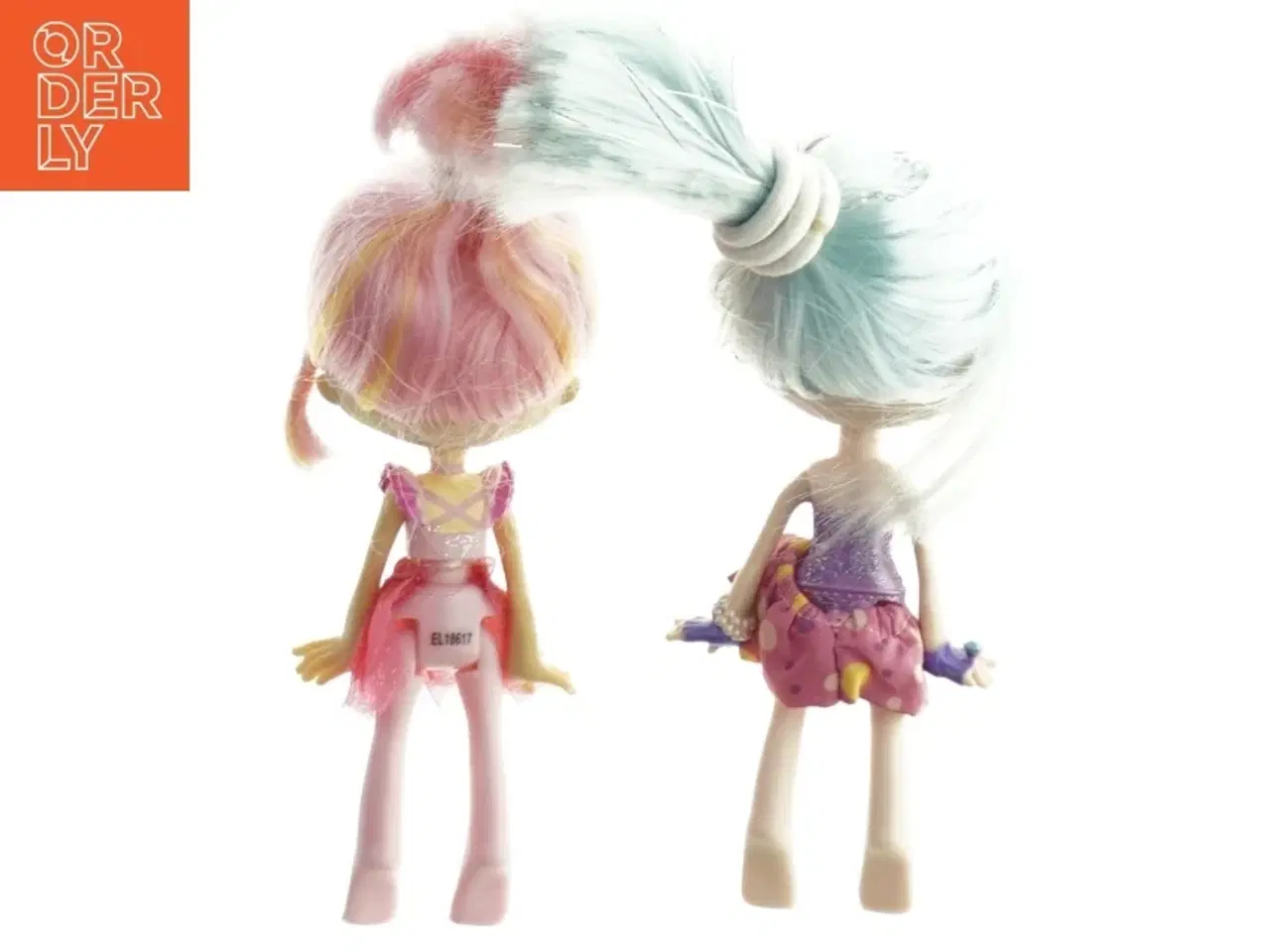 Billede 2 - Dukker med farverigt hår og tilbehør (str. 13 cm)