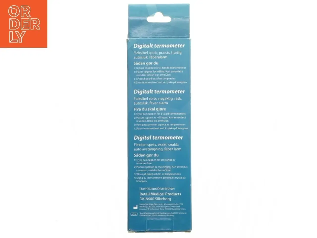 Billede 3 - Fleksibelt digitalt termometer (str. 13 cm)