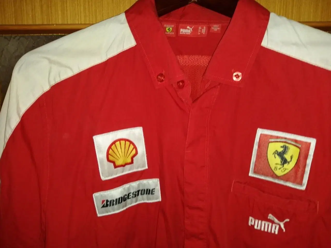 Billede 4 - PUMA FERRARI RETRO SKJORTE, STR XL