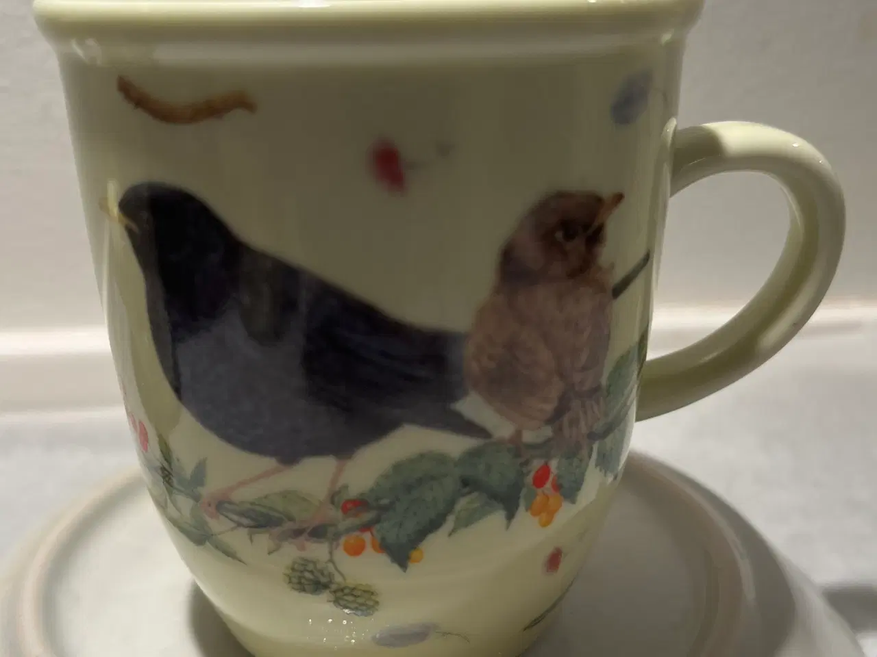 Billede 4 - Vivara kopper/krus med fuglemotiver 7 stk