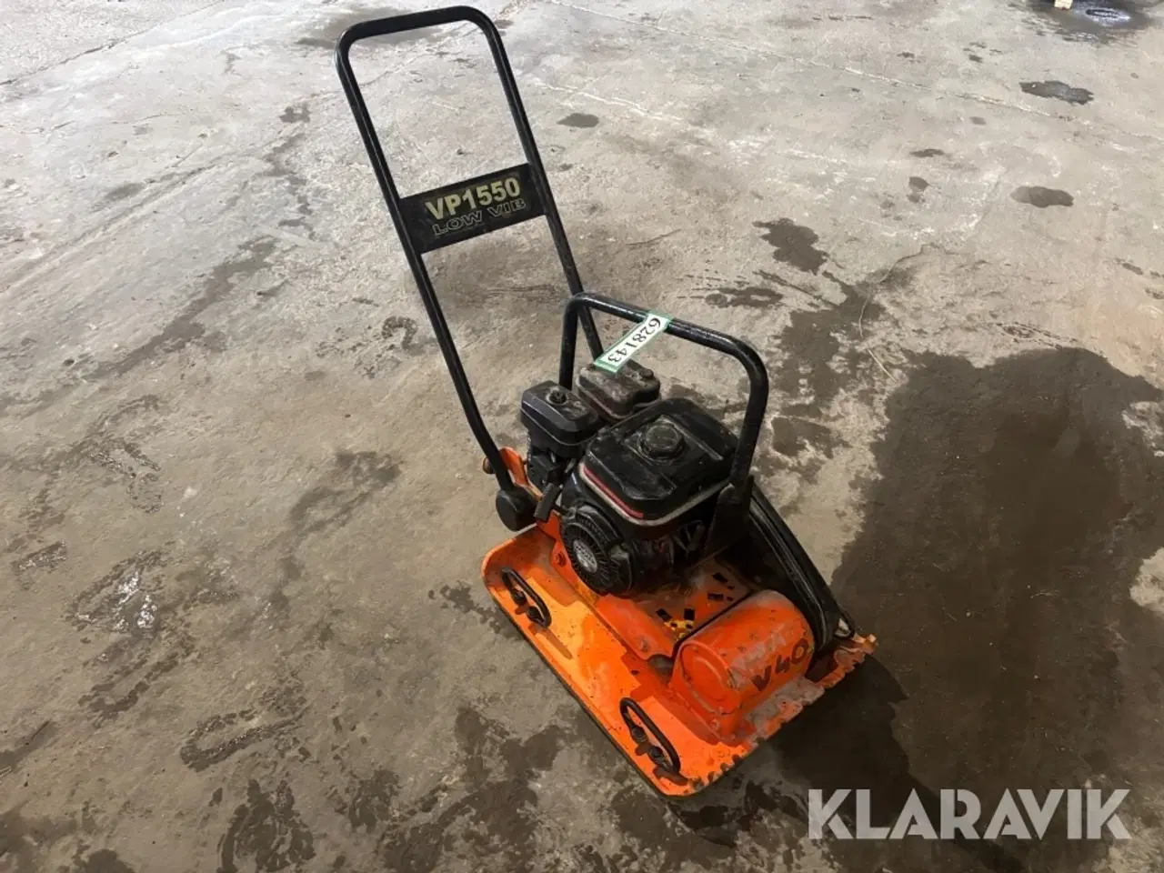 Billede 7 - Pladevibrator Wacker VP1550 low Vib