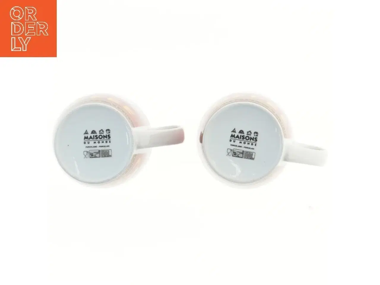 Billede 3 - Tommy's kaffekrus 2 stk fra Maisons (str. 2 stk Ø 9 cm længde 9 cm)