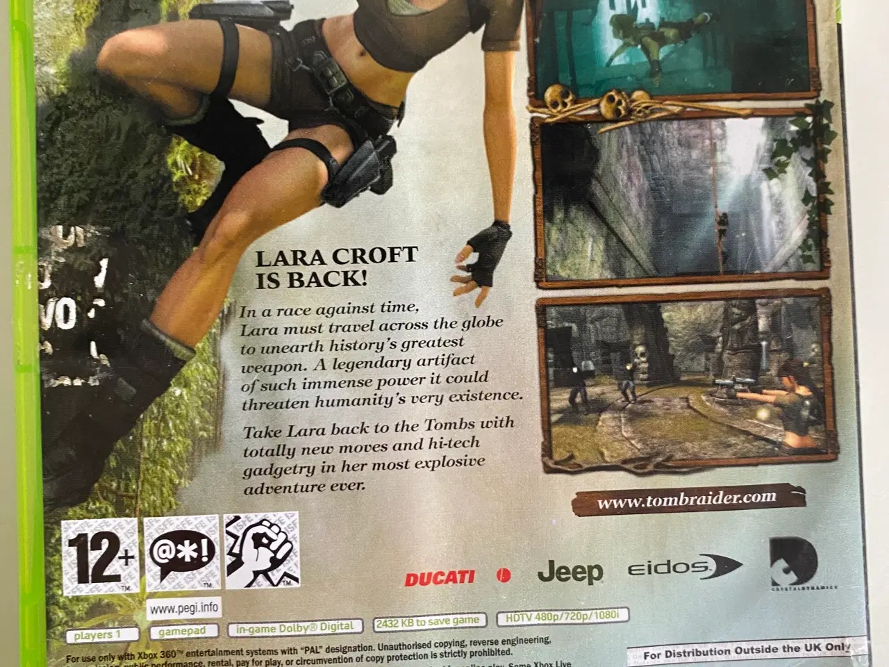 Billede 2 - Lara Croft Tomb Raider Legend (Xbox360)
