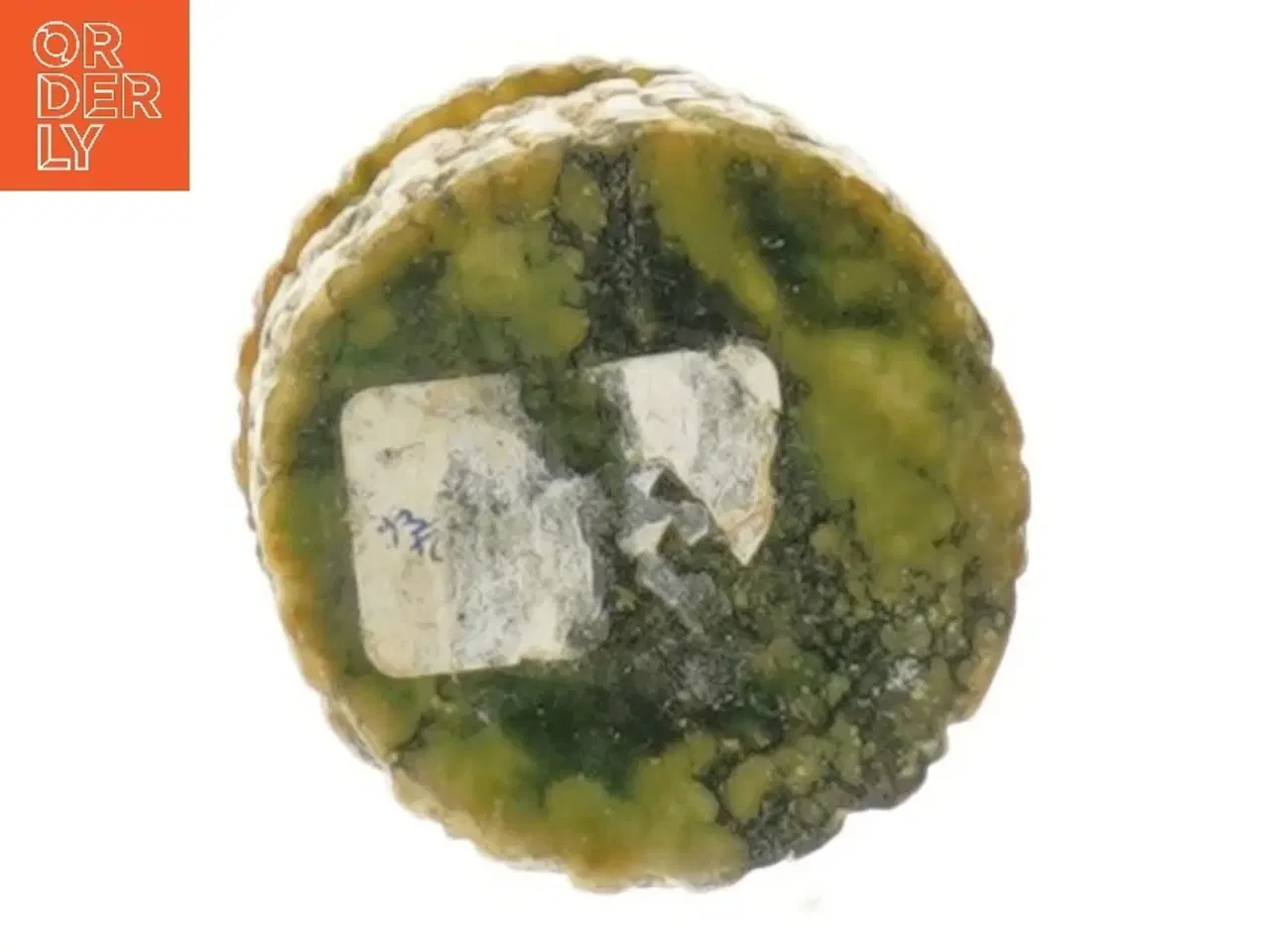 Billede 4 - Marmor lågkrukke (str. Ø 6,5 cm længde 10,5 cm)