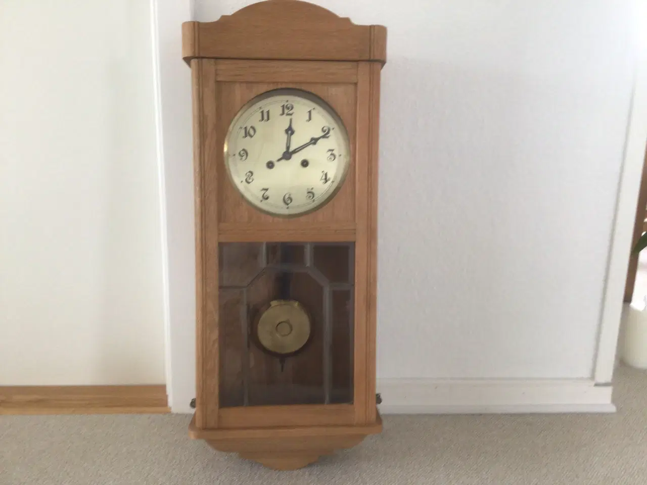 Billede 1 -  Gammelt stue ur 