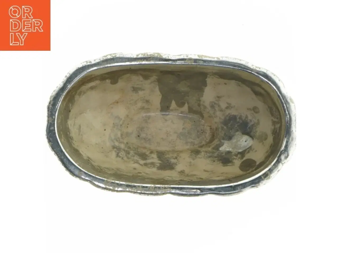 Billede 3 - Metalfad med mønster (str. 20 cm)