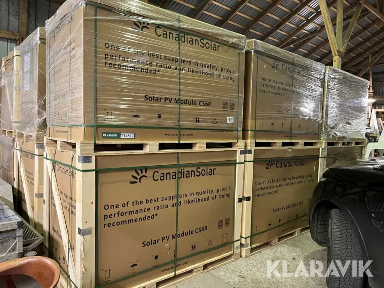 Billede 7 - Solceller Canadian Solar PV Module CS6R – 35 styk