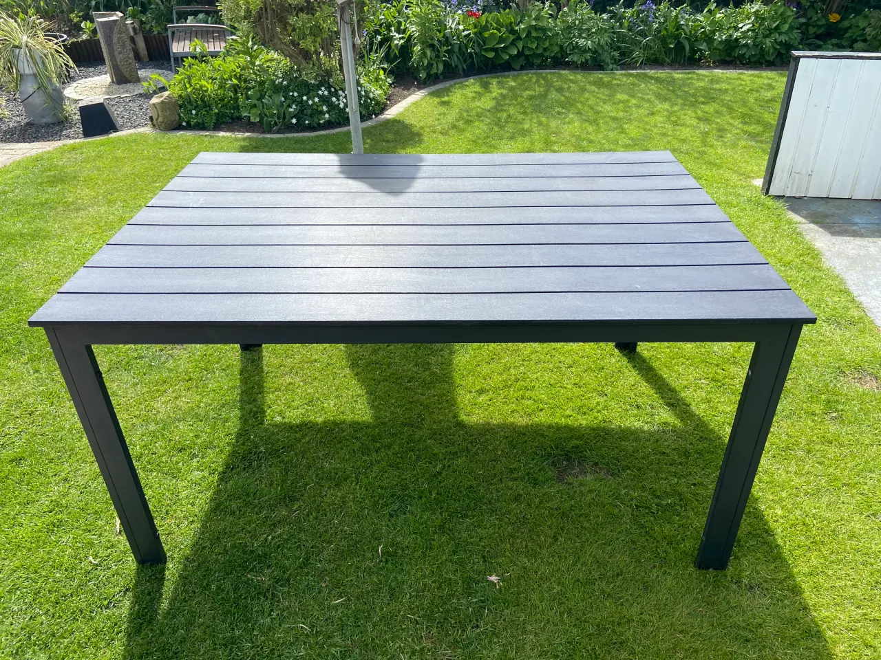 Billede 1 - Havebord 80 x 200  Kunsttræ.