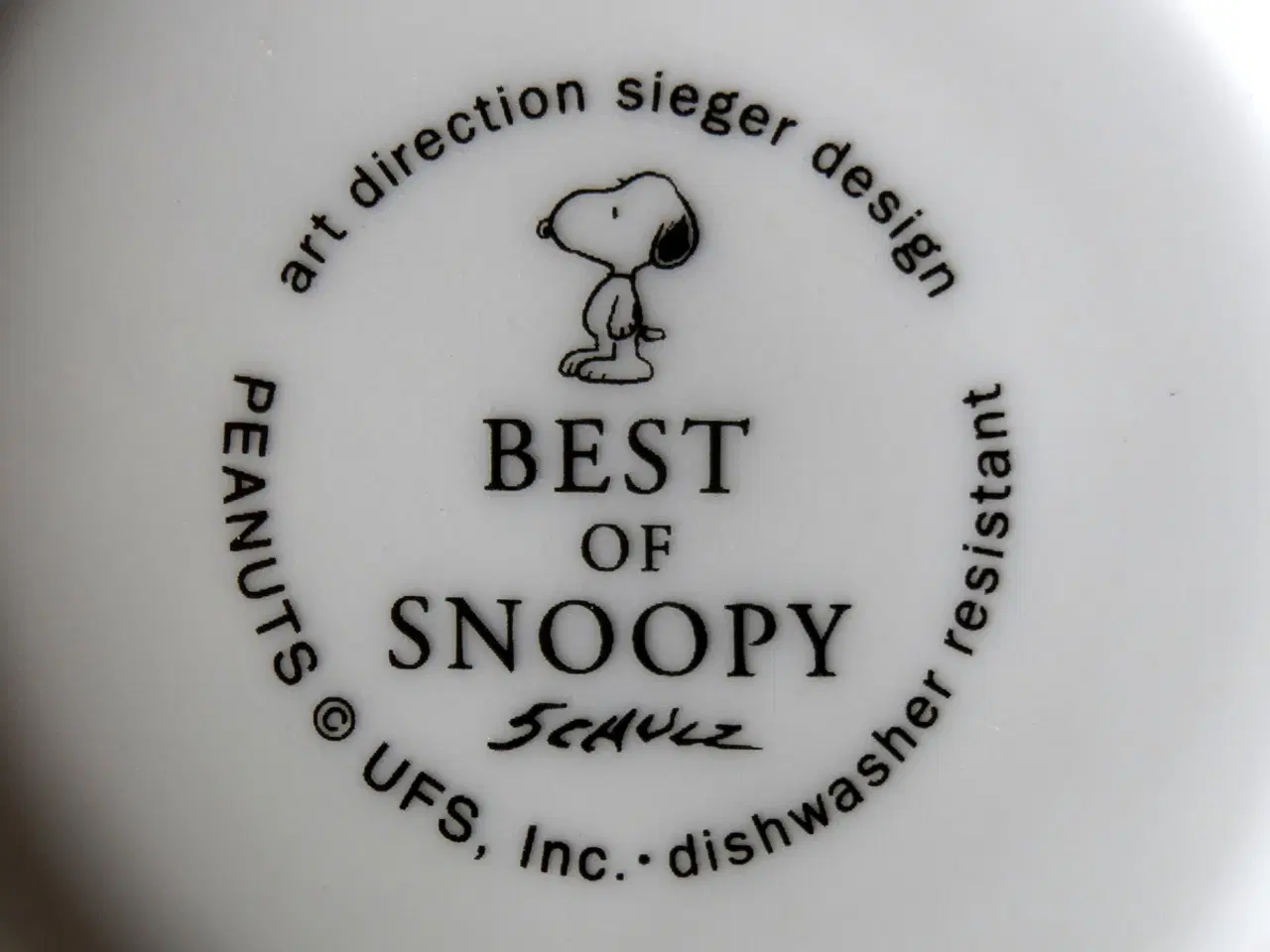 Billede 3 - Flot kop med Nuser (Snoopy)