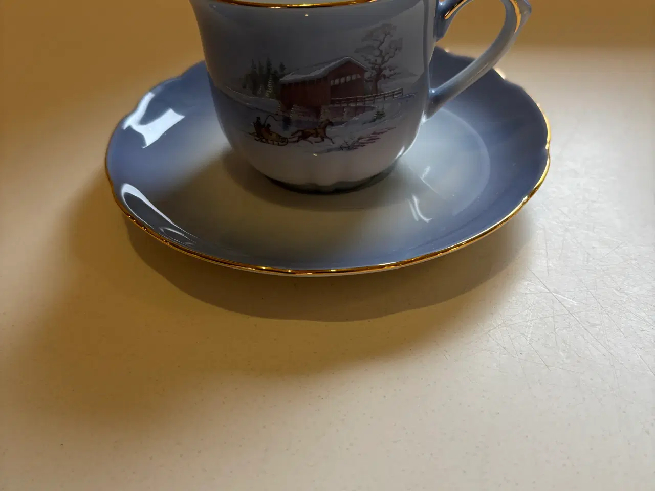 Billede 3 - ChristineHolm kaffestel Vintertema fra firkløver