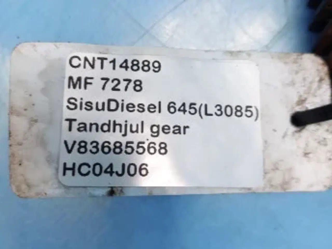 Billede 10 - SisuDiesel 645 Tandhjul Gear V83685568