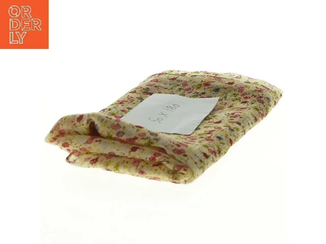 Billede 4 - Blomstret tørklæde (str. 50 x 180 cm)