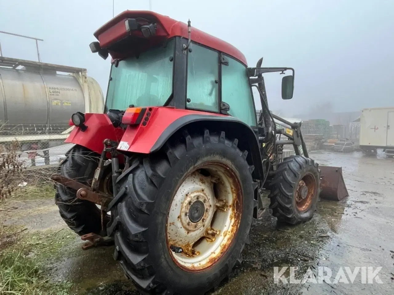 Billede 3 - Traktor med frontlæsser Case CS94