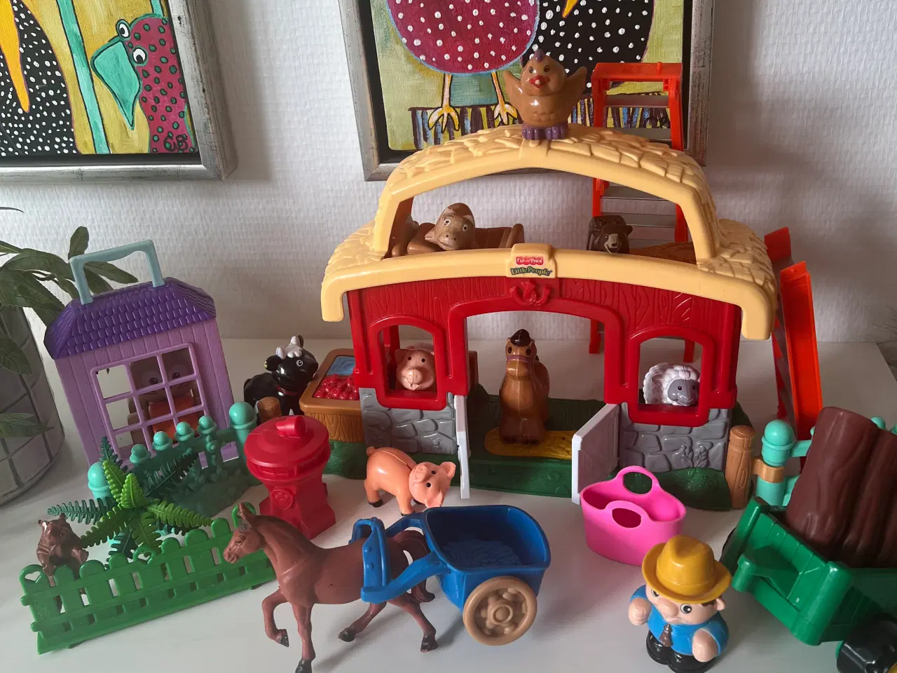 Billede 2 - Fisher Price bondegård med dyrelyde og musik 