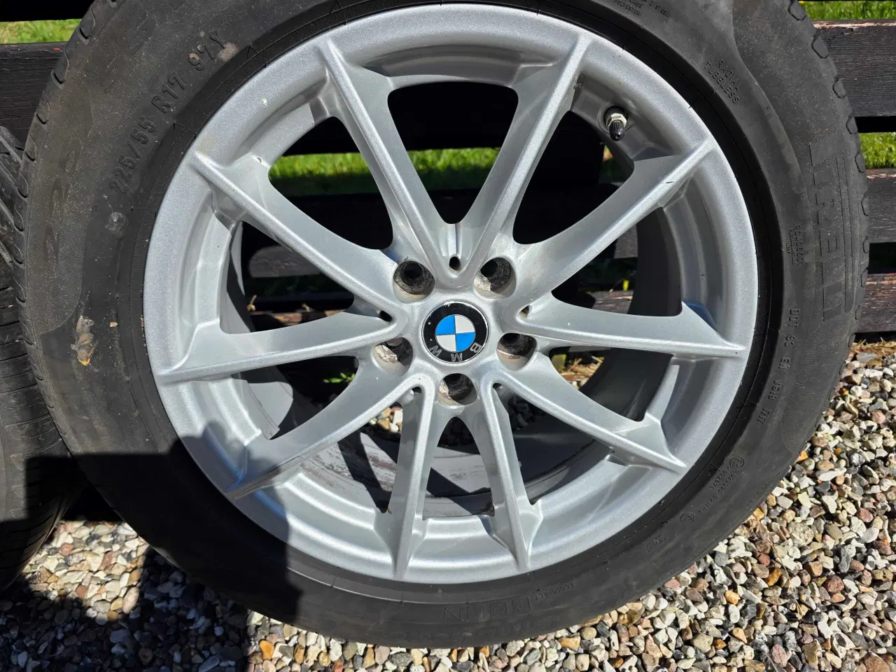 Billede 1 - Bmw fælge med sommer dæk 5×112