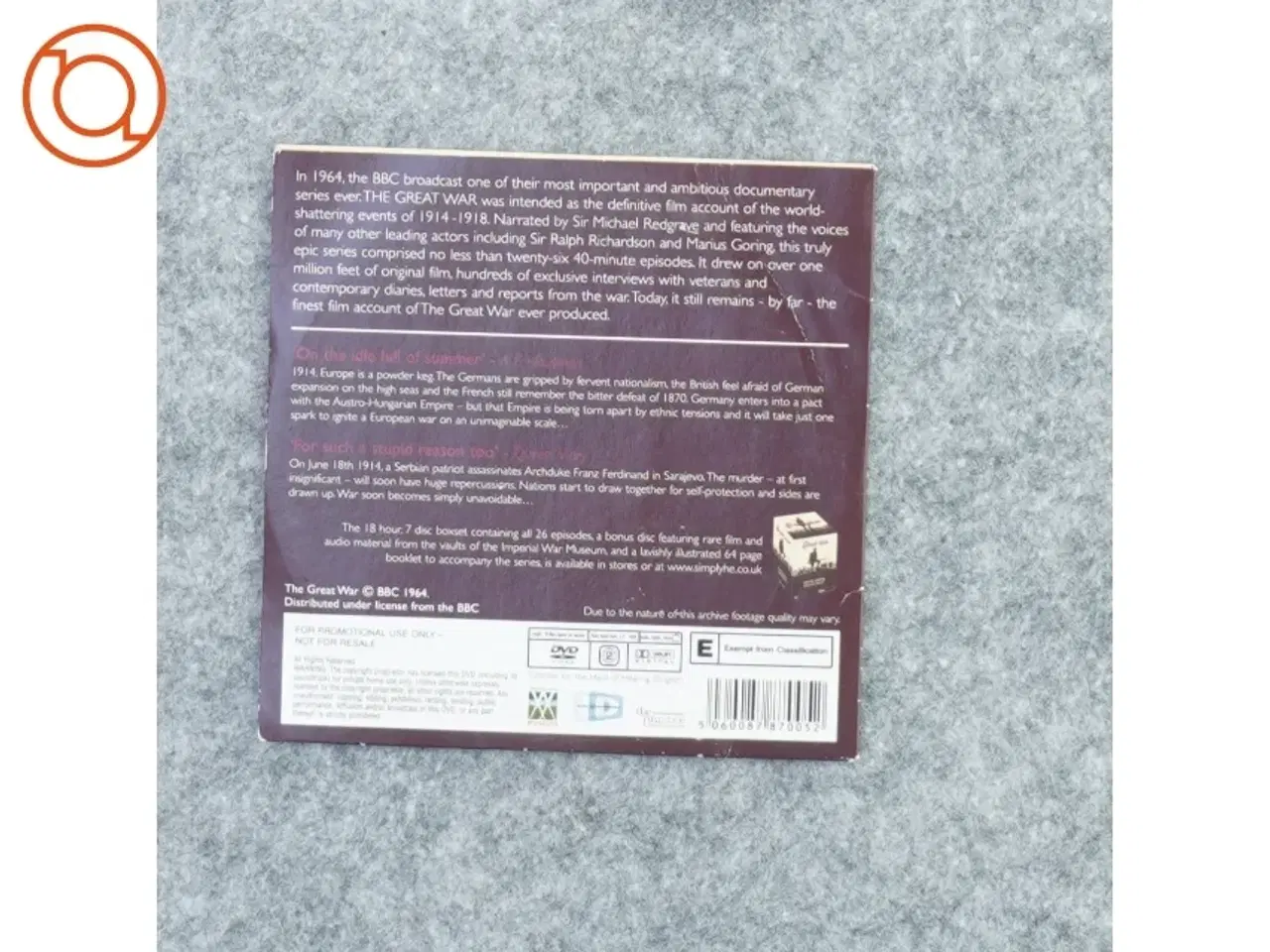 Billede 3 - The great war bbc (str. 12 x 12 cm)