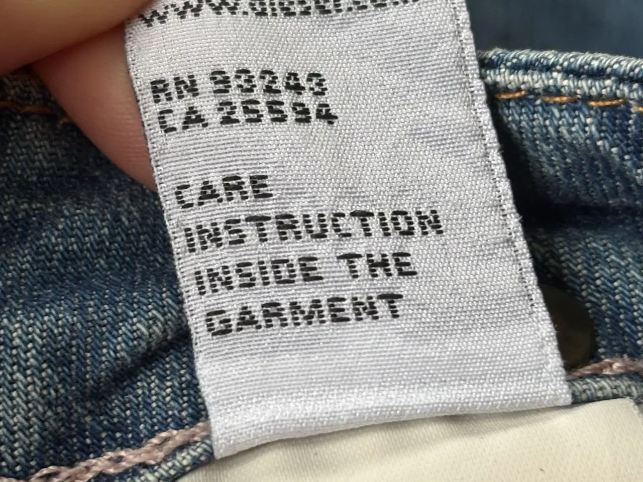 Billede 19 - Diesel jeans str 140 blå pige bomuld