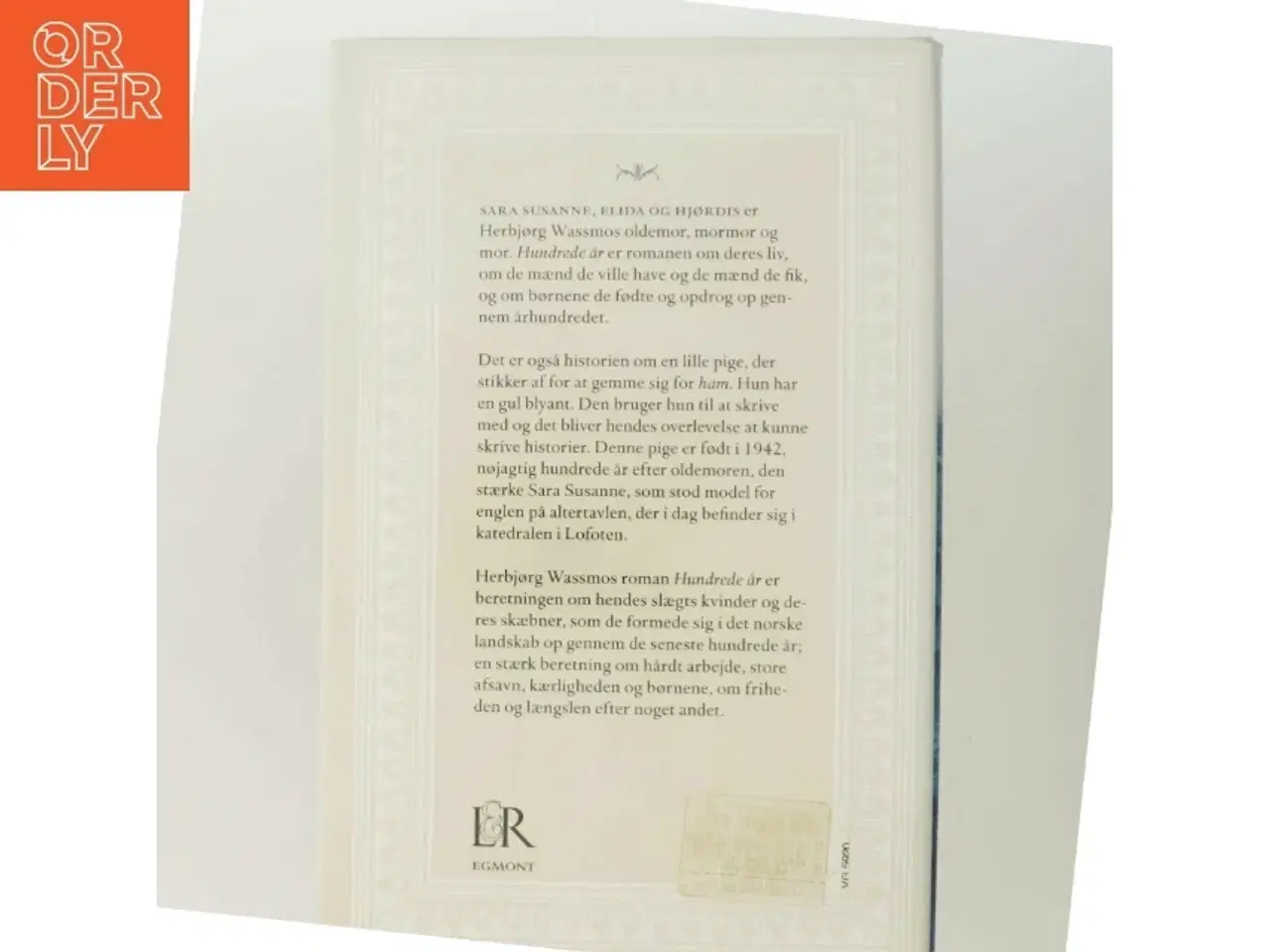 Billede 3 - Hundrede år af Herbjørg Wassmo (Bog)