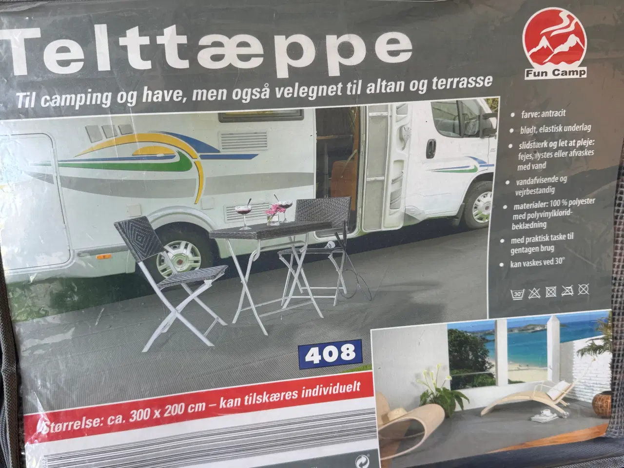 Billede 3 - Telttæppe vandafvisende og vejrbestandig