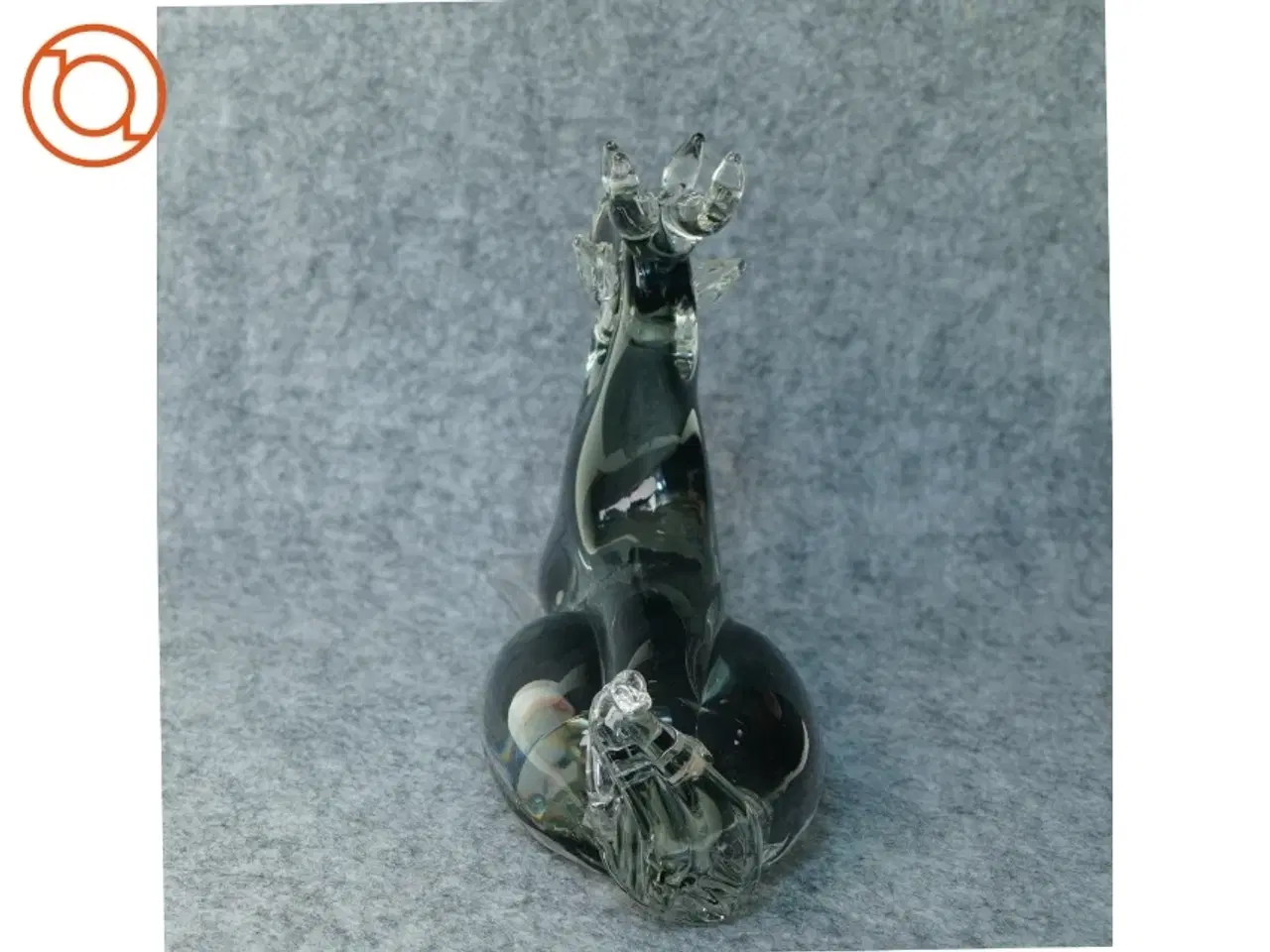 Billede 5 - Glas figur (str. 17 x 7 x 14 cm) Muranoglas