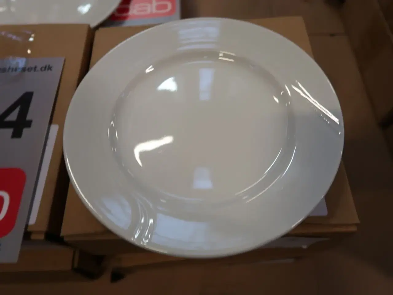 Billede 2 - 6 stk. Frokosttallerken 21 cm - Figgjo