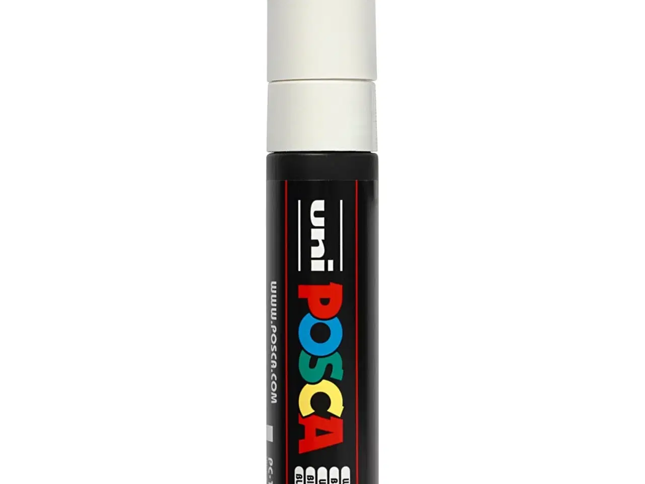 Billede 1 - Posca Tusch PC-17K, Hvid, 15 mm Bred Streg