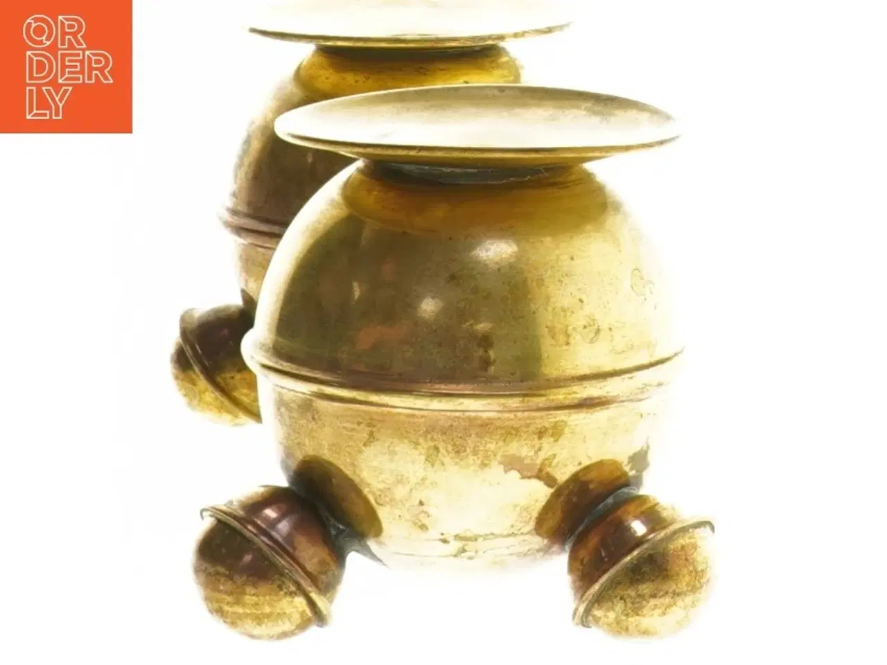 Billede 2 - Messing lysestager (str. 8 cm)