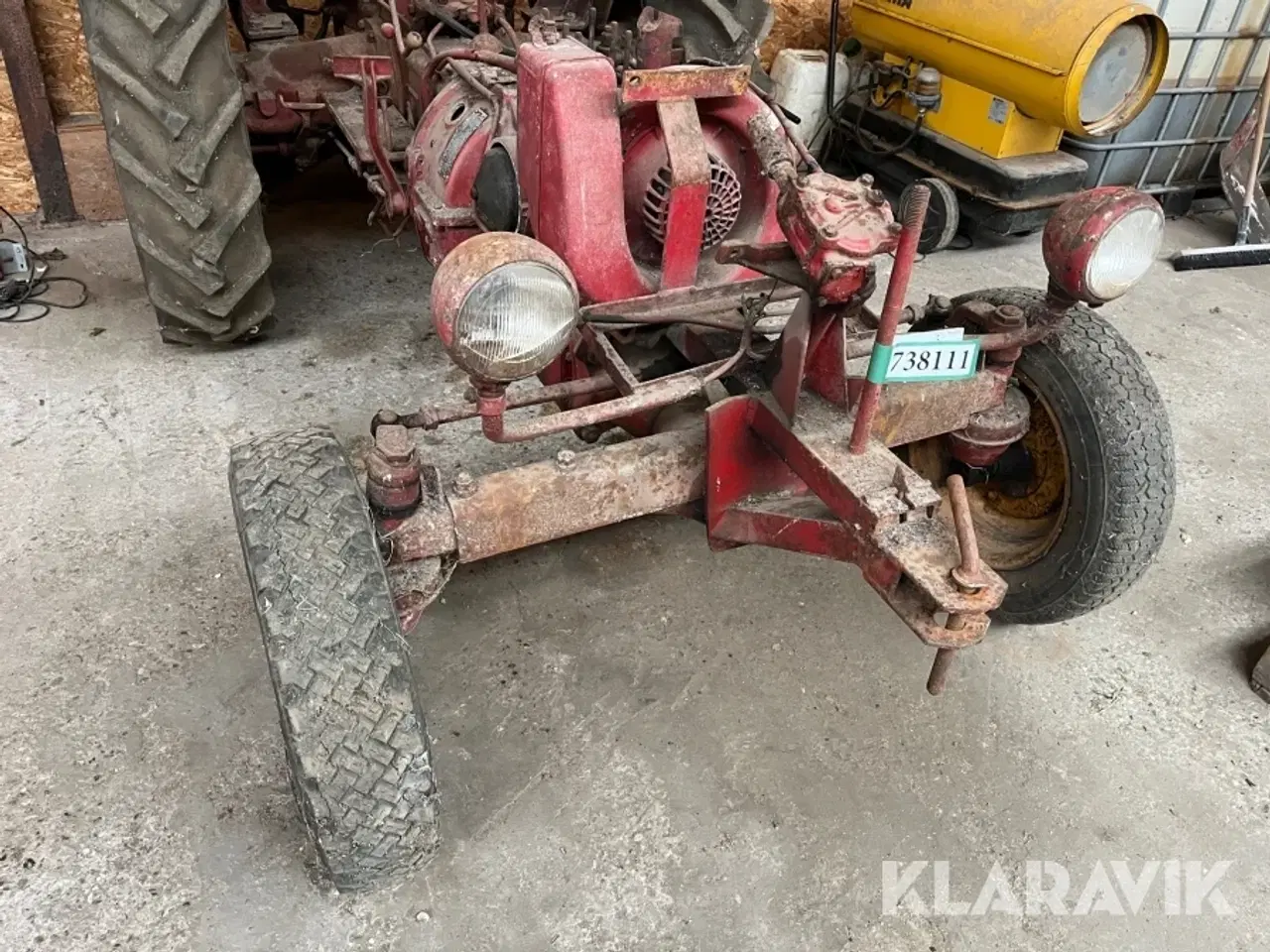Billede 4 - Veterantraktor Porsche Diesel 218