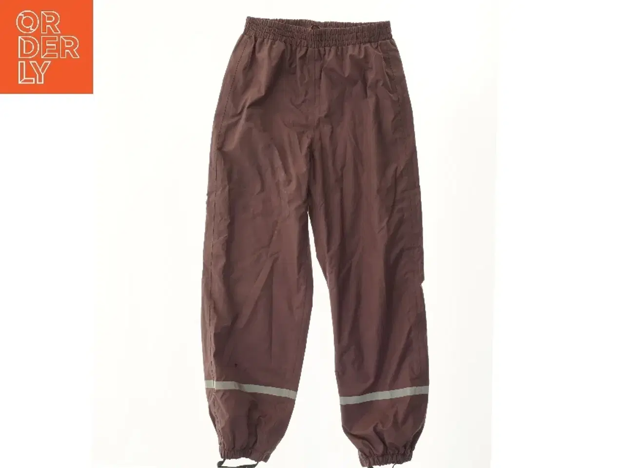 Billede 1 - Regnbukser med elastik og refleks (str. 140)