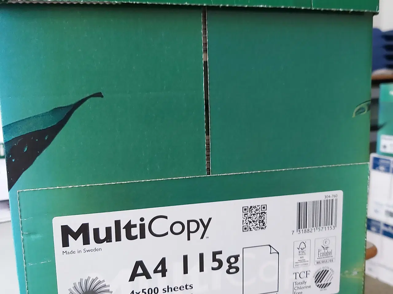 Billede 1 - Kopipapir, 115 g. Multicopy A4