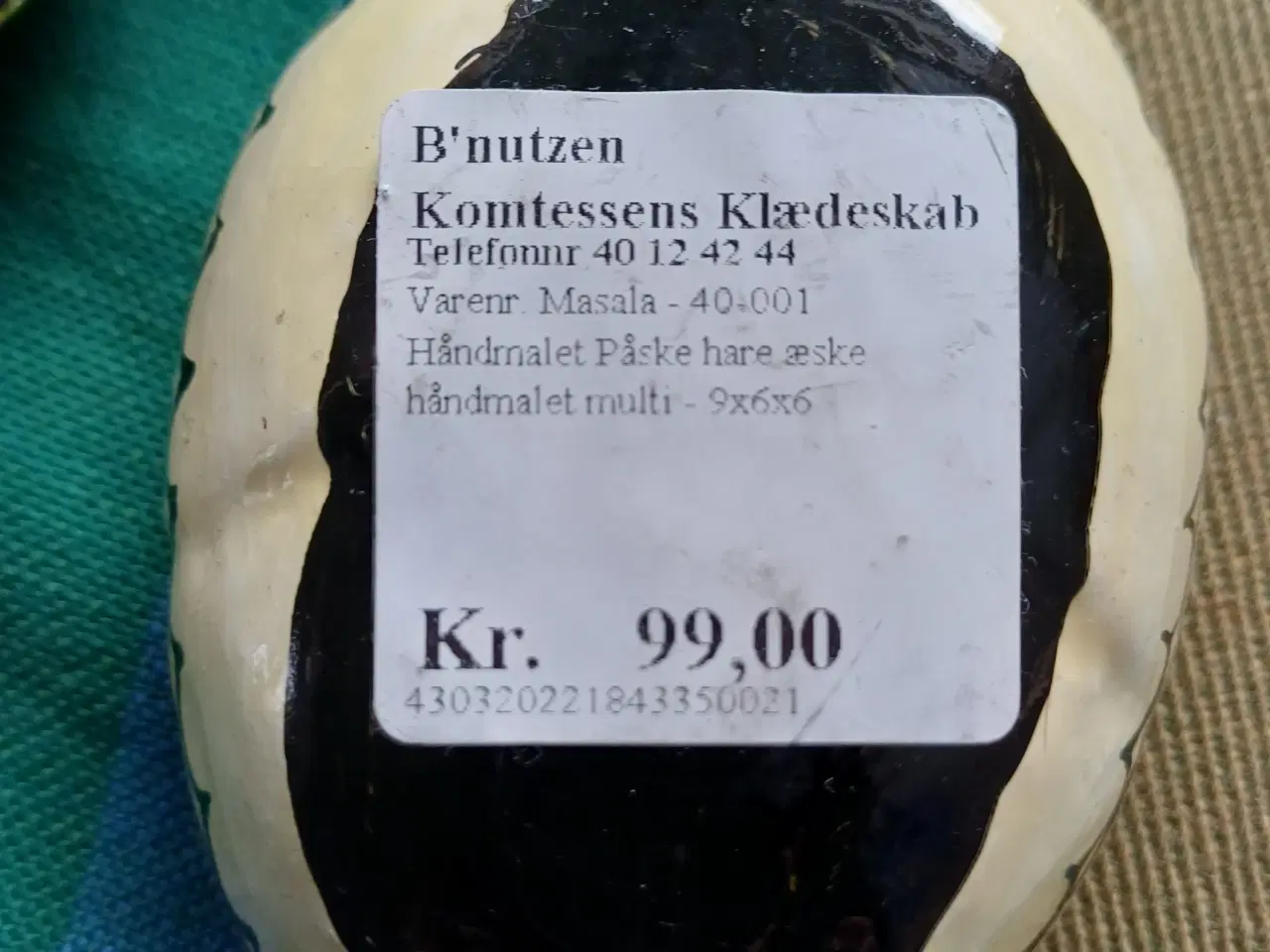 Billede 4 - Påske hareæske til pynt og påskeæg