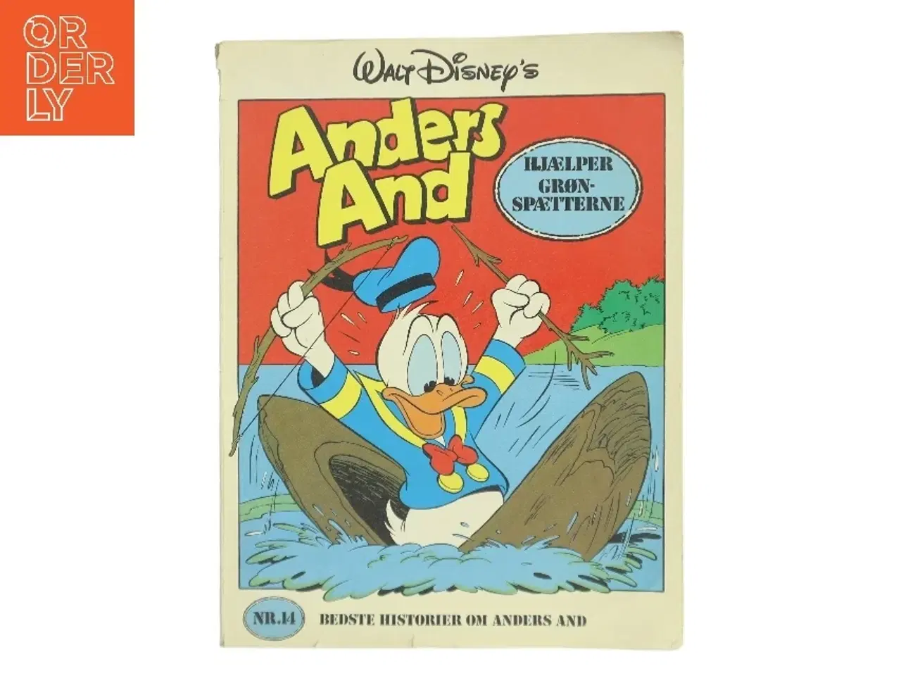 Billede 1 - Anders And hjælper Grønspætterne (Bog)