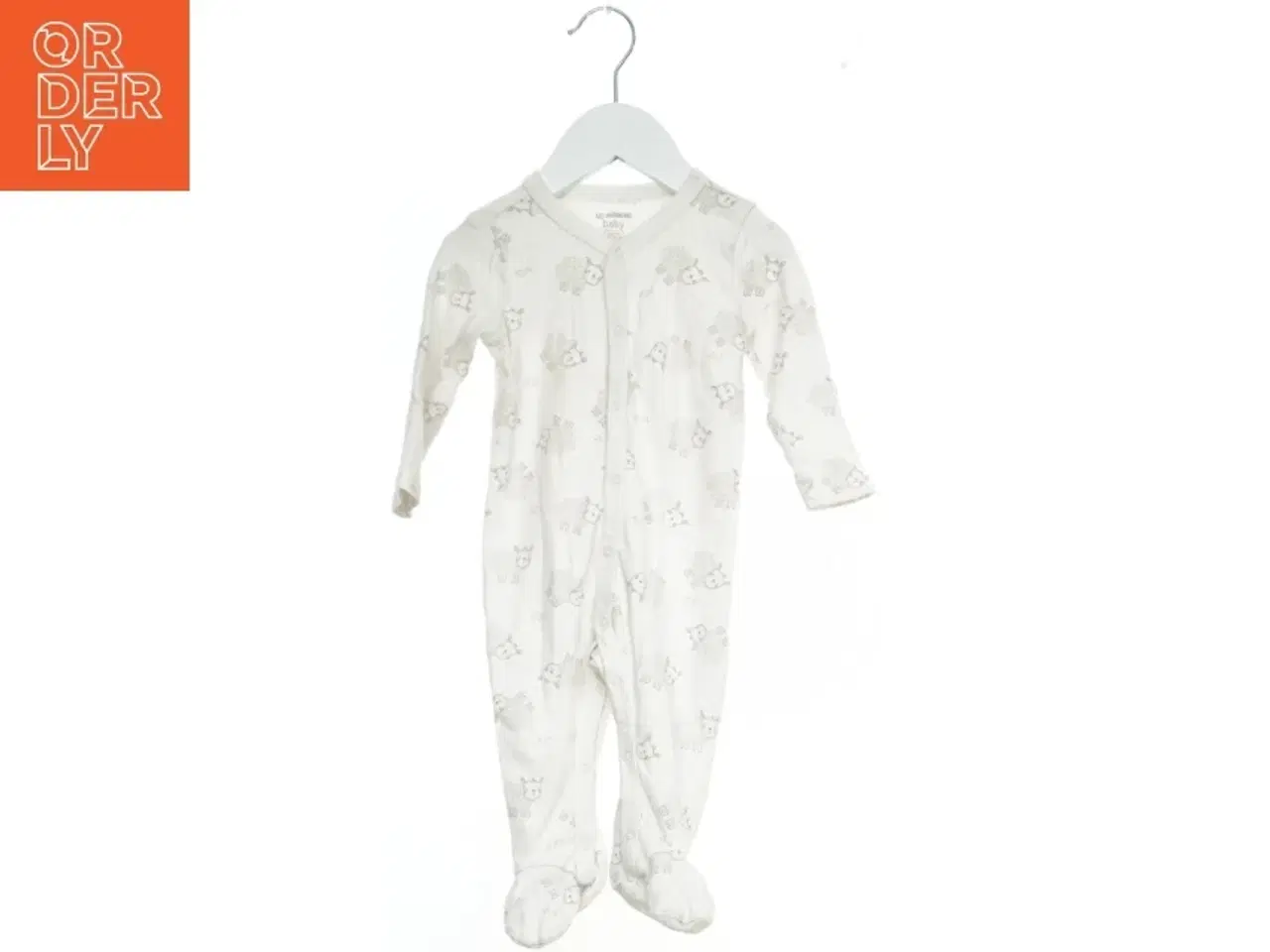 Billede 1 - Lyse Soveheldragt med Dyremønster fra LC Waikiki (str. 74)