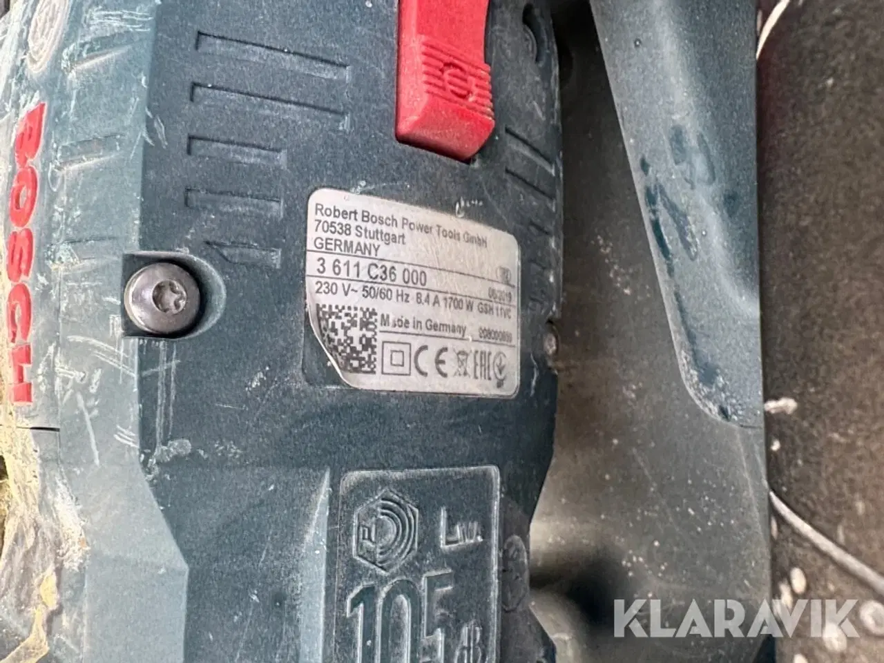 Billede 2 - Betonhammer Bosch 3611 C36 00