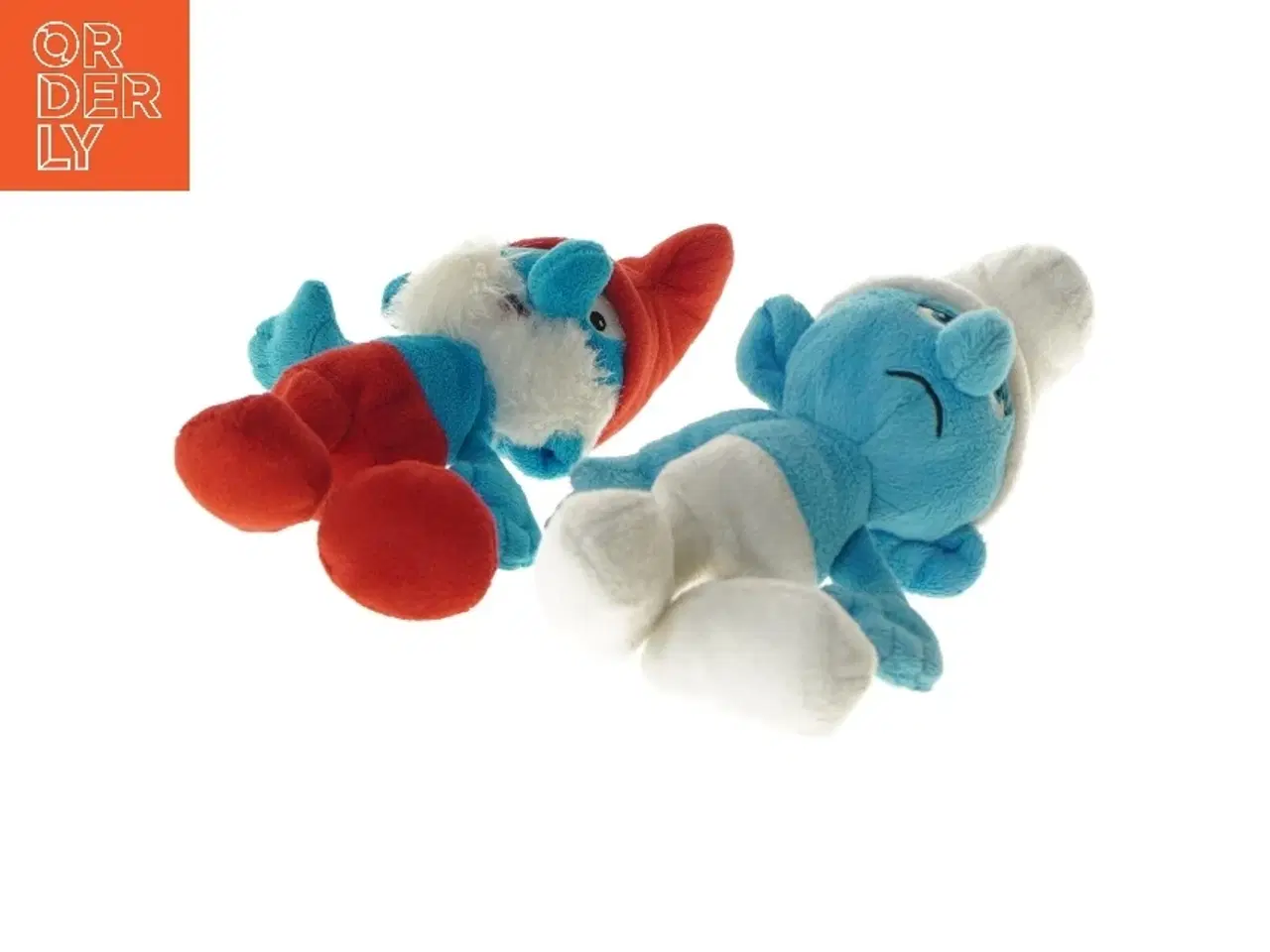 Billede 2 - To Smølf tøjdyr fra Smølfer (str. 20 cm)