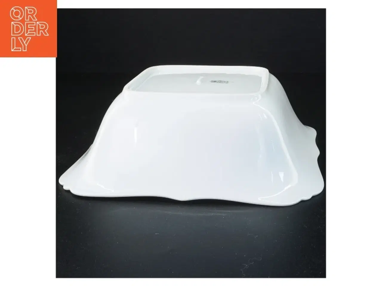 Billede 2 - Porcelænsfad med blomstermotiv fra Bavaria (str. 24 x 24 x 8 cm)